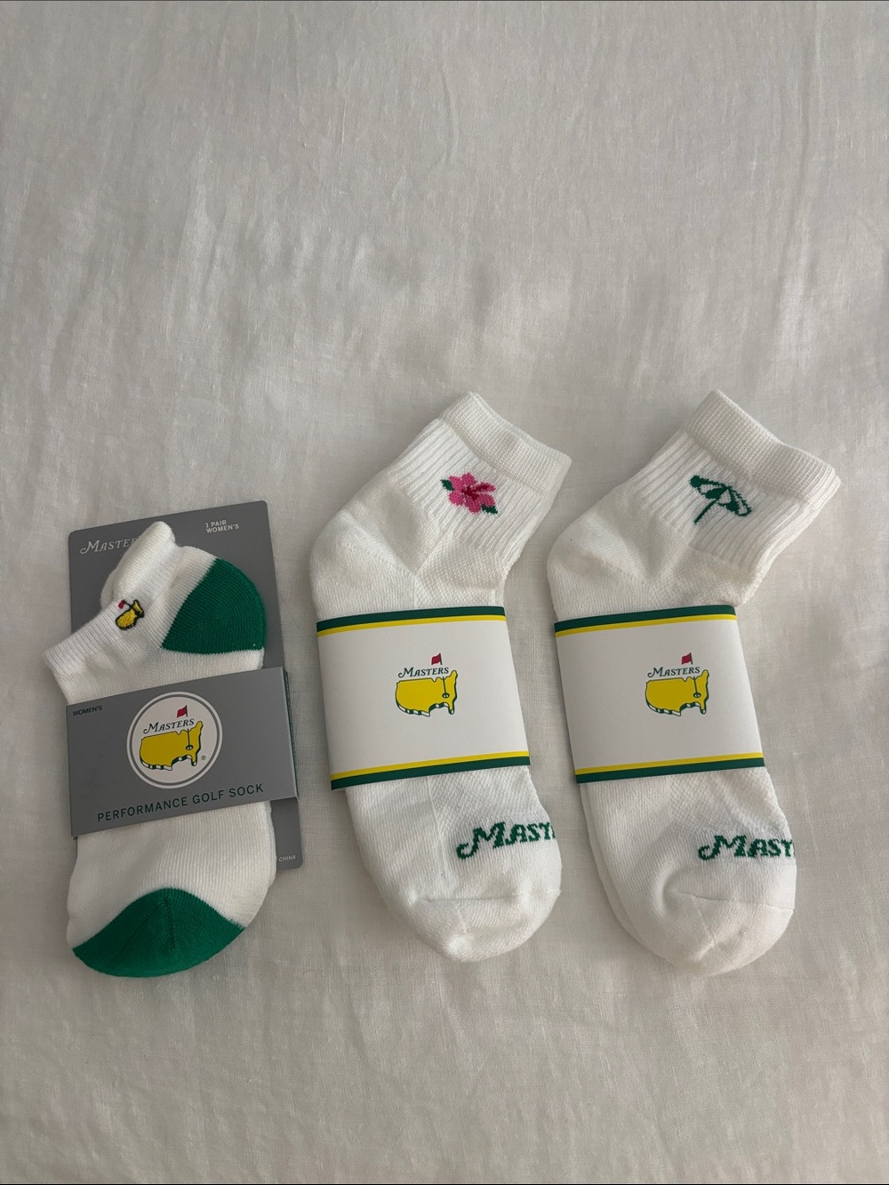 2026 Masters sock bundle (set of 3)
